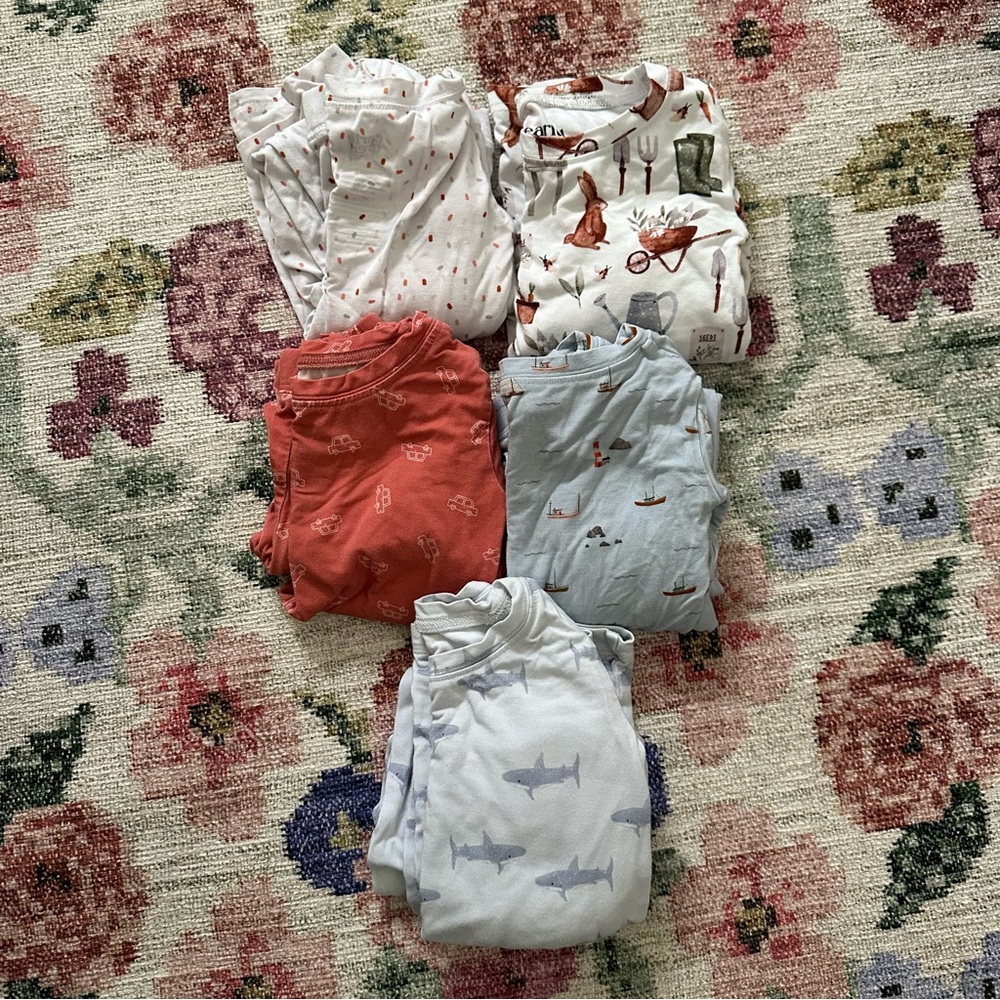 Bundle of Early Grey Brand Bamboo Pajamas